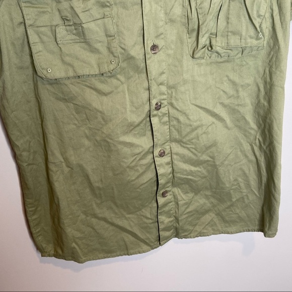 Red Head Brand men’s green button‎ down Sz medium - Picture 3 of 7